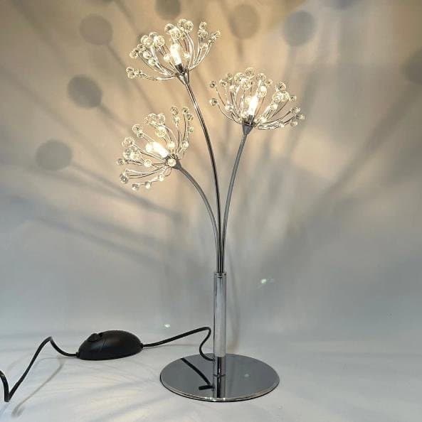 Malmbergs Bordslampa Iris, krom