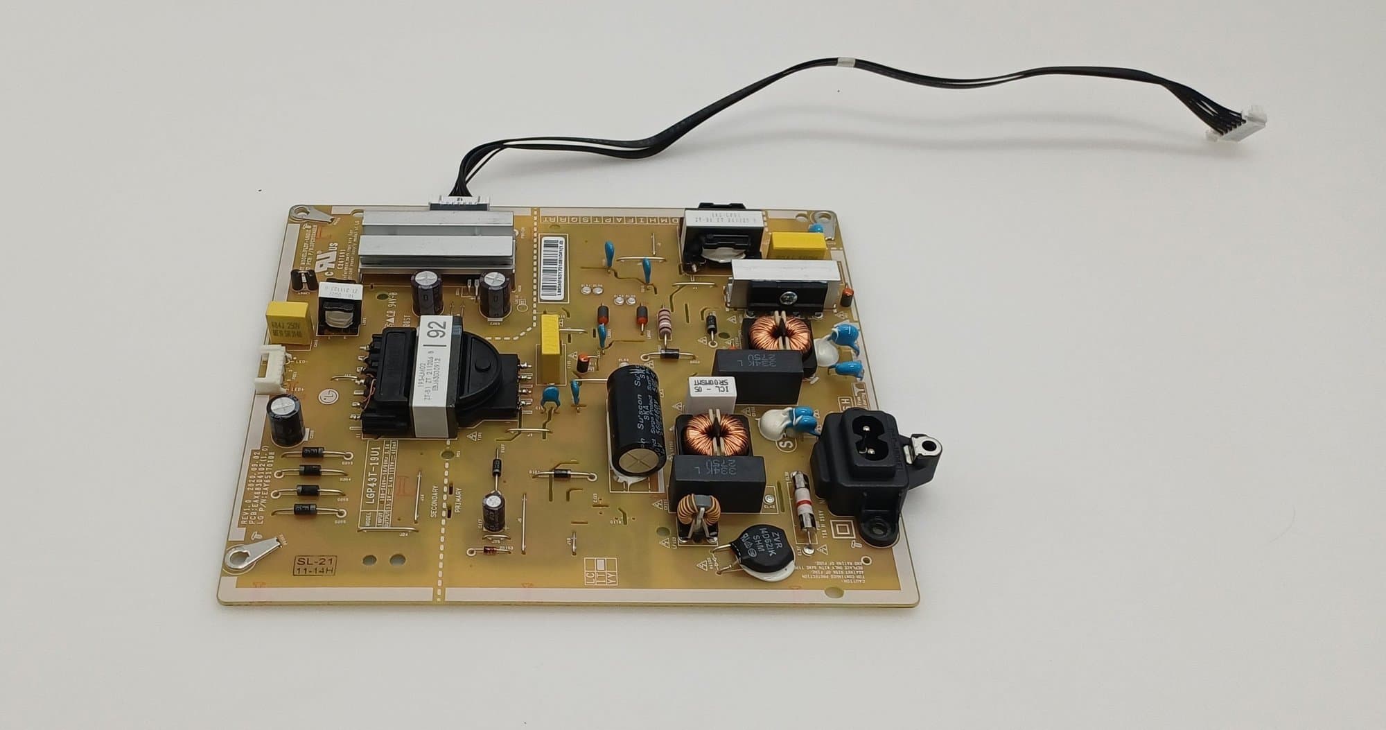 LG 43UP75003LF Smart TV Power Supply - LGP43T-19U1 EAX68304102 (1.0)