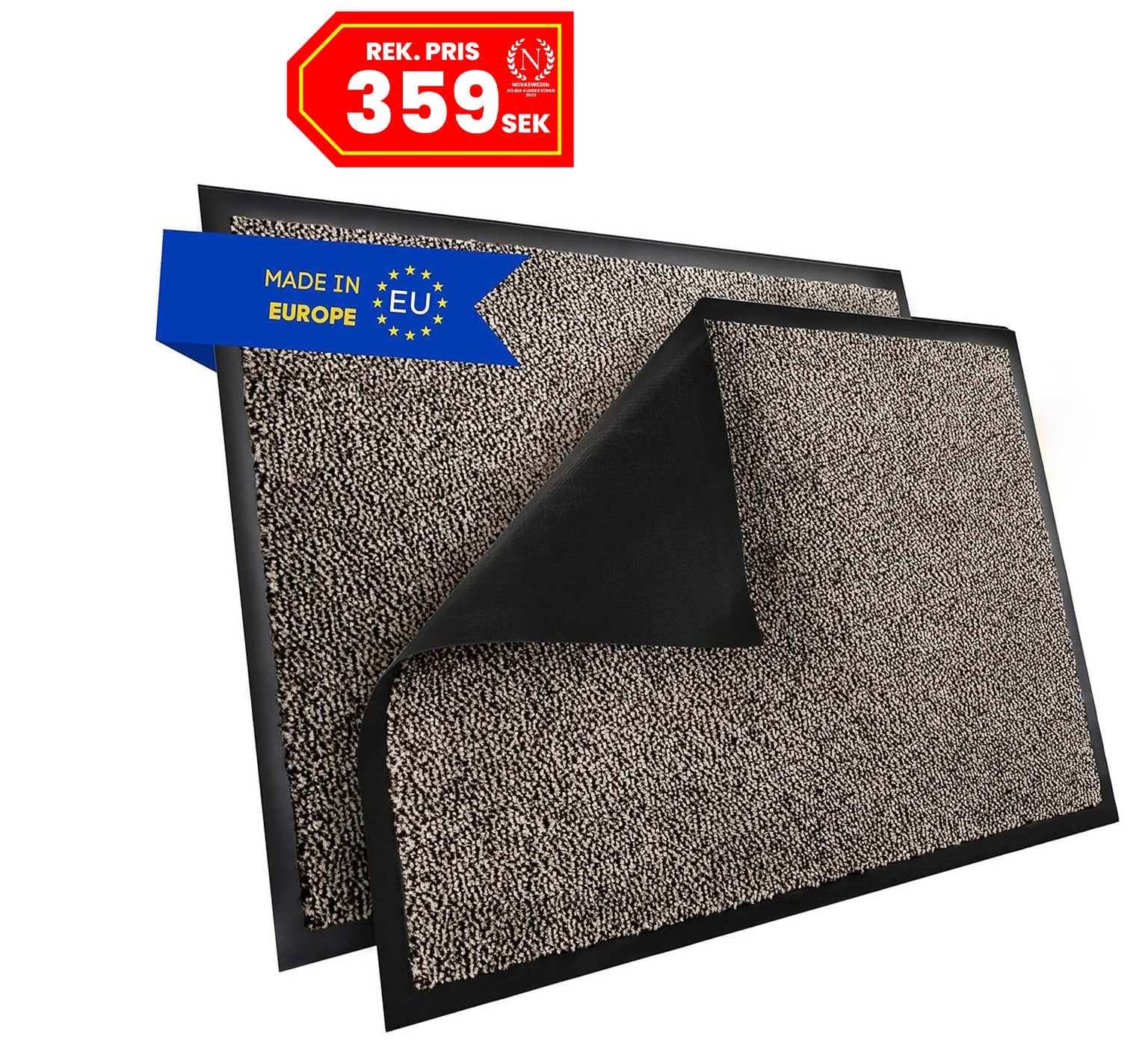 NY Kvalité TRIBURG® dörrmatta, 90 x 150 • Smutsfångande • Kort lugg • ÅB