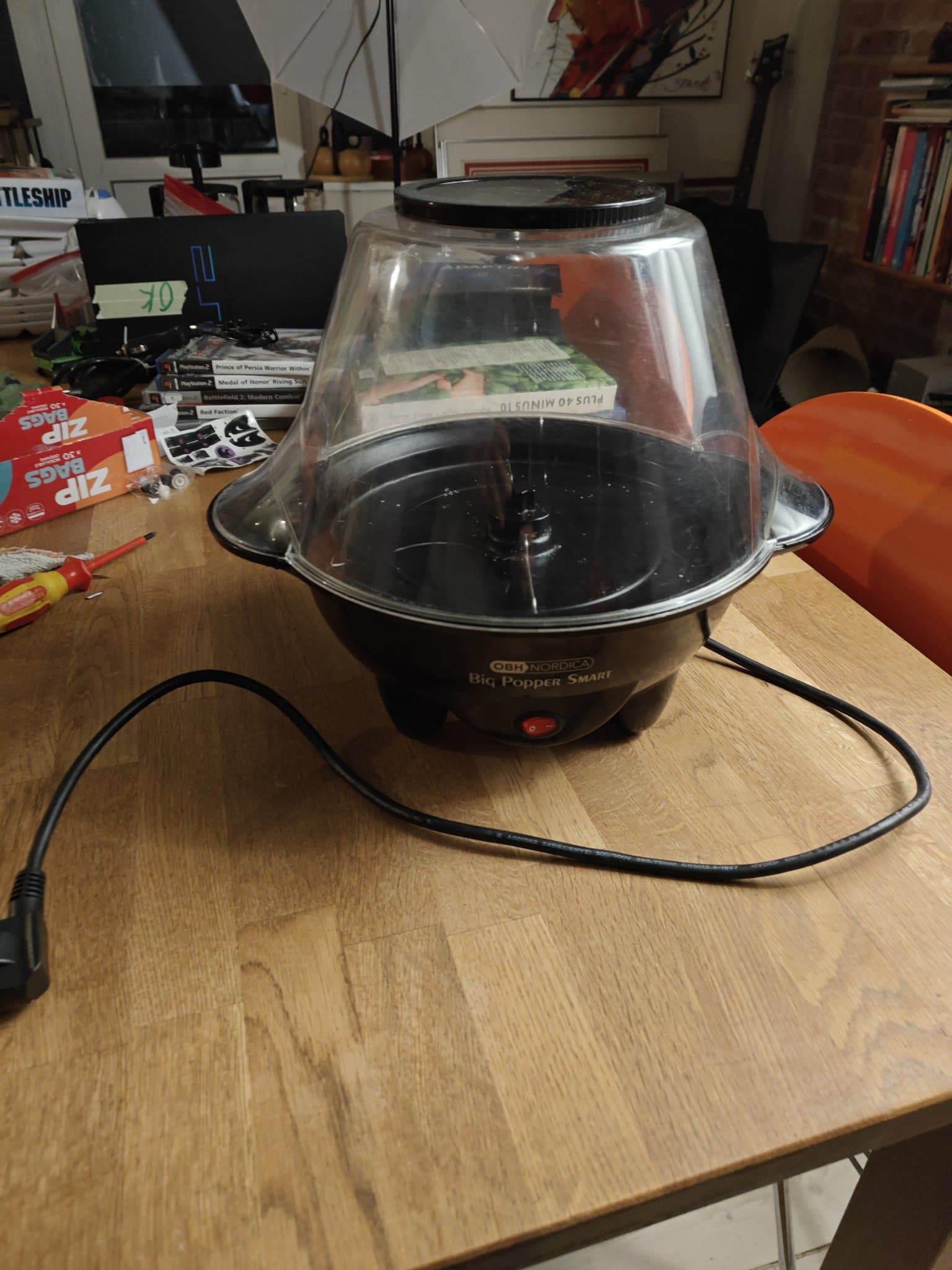 OBH Nordica Big Popper Smart Popcornmaskin