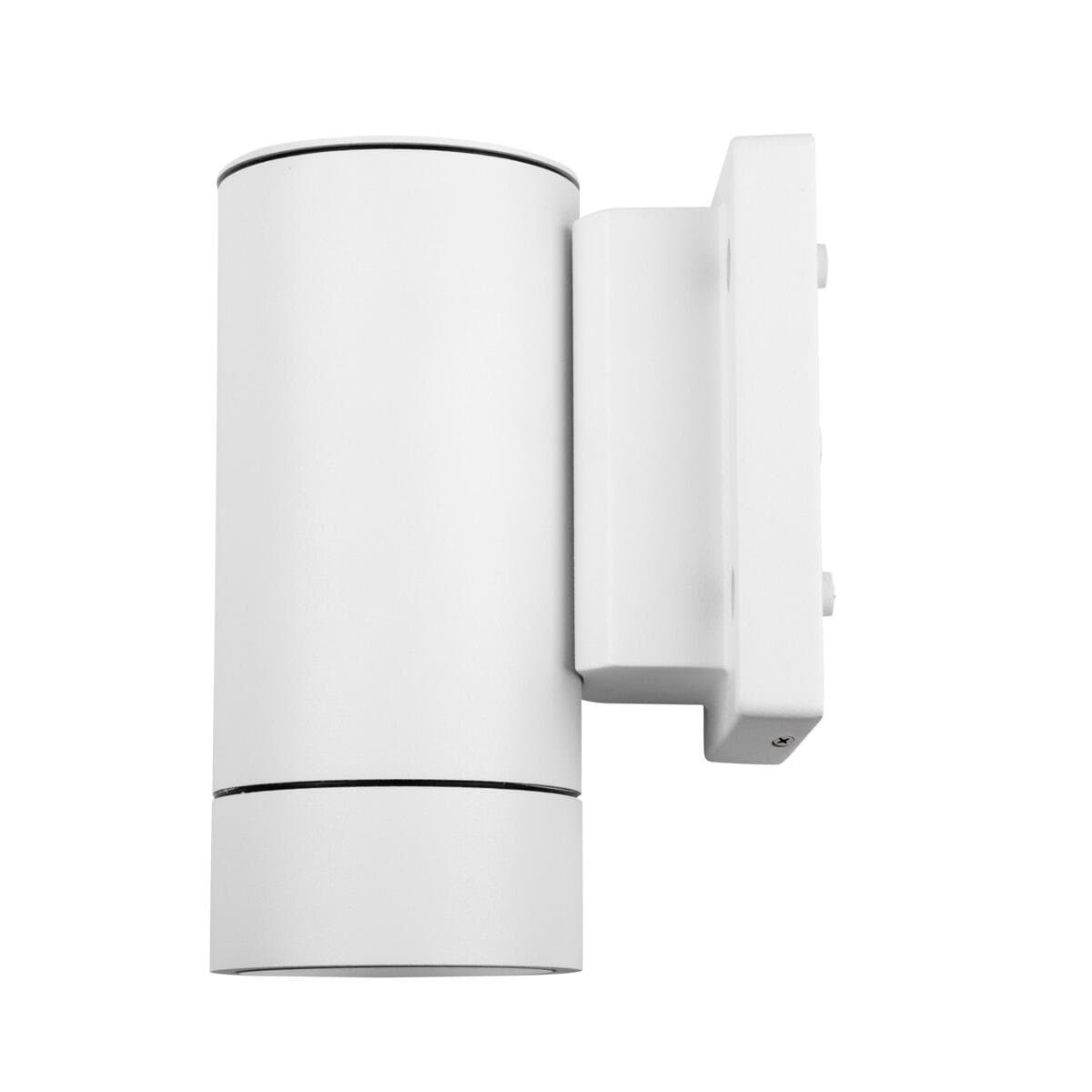 NYA! Hide-a-Lite Vägglampa Milo I GU10 230v Vit Utomhus IP55 inkl moms