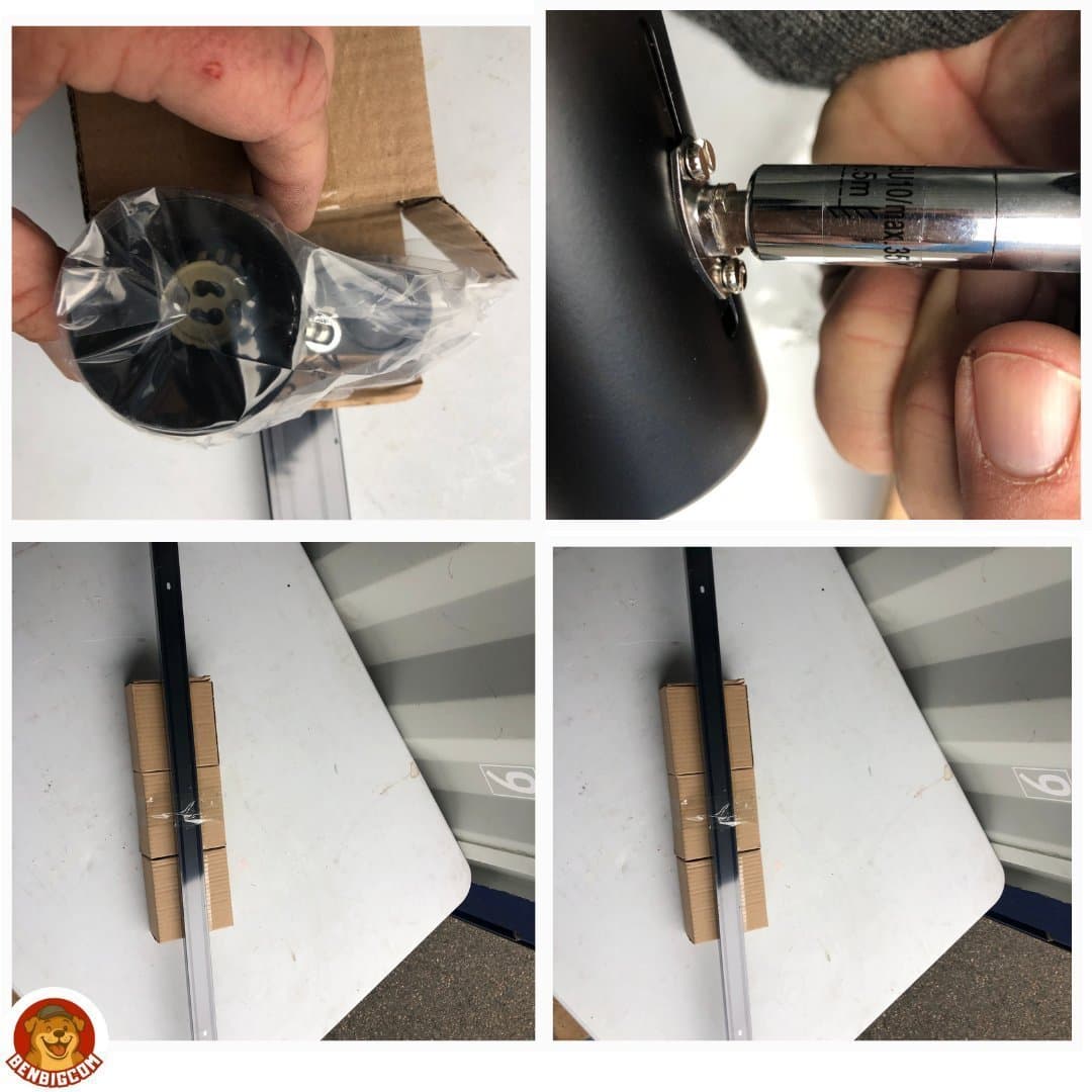 NY MS-Belysning 3-Spot Tracklight Skinnespot GU10 (AR1.914021) Sort