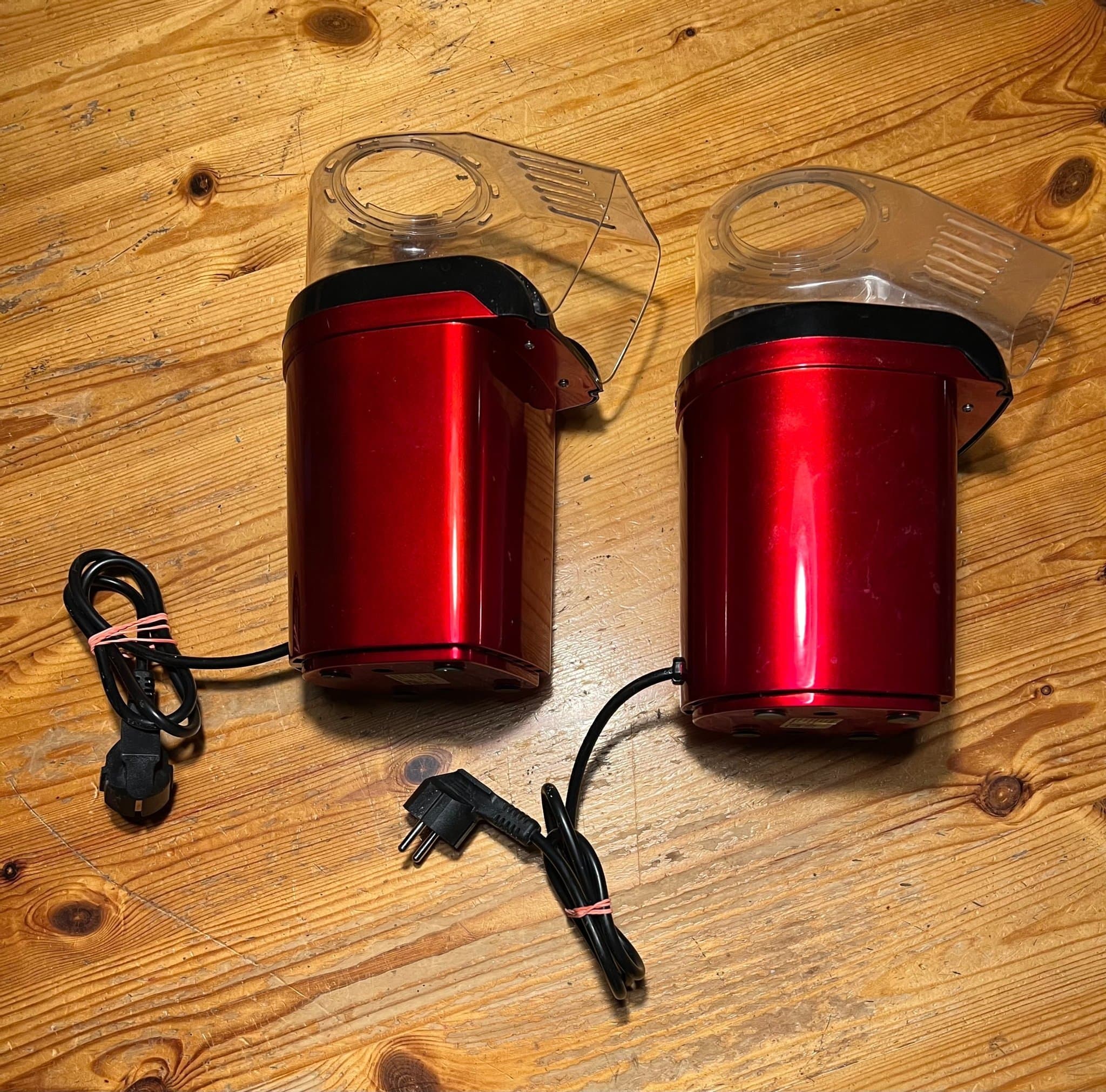 2 st Rubicson Popcornmaskiner