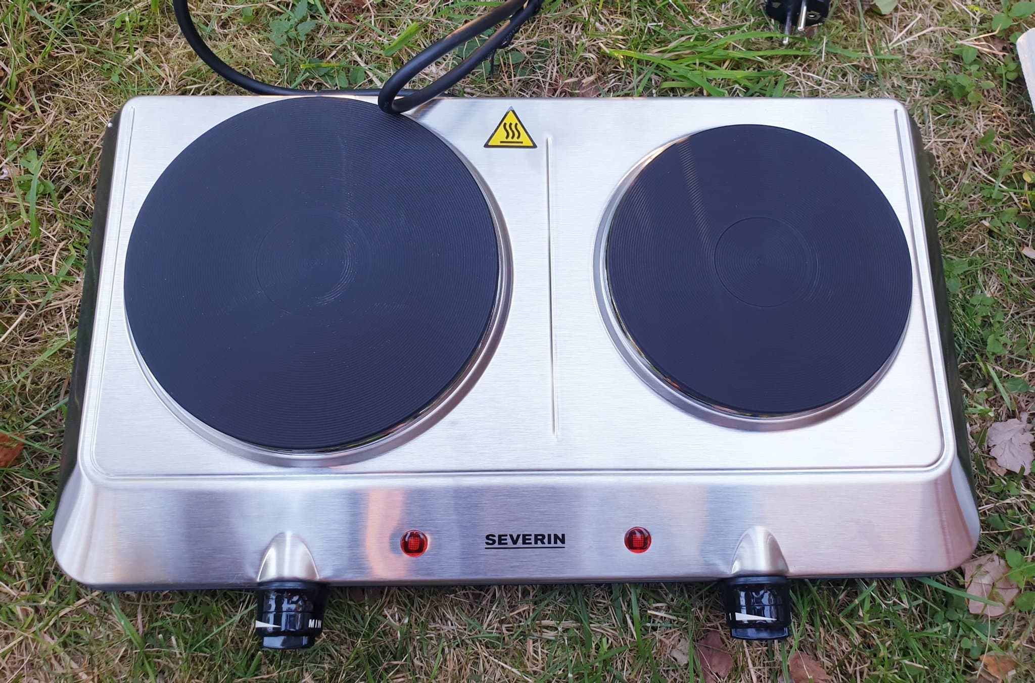 En ny dubbel kokplatta av märket Severin effekt 2500W