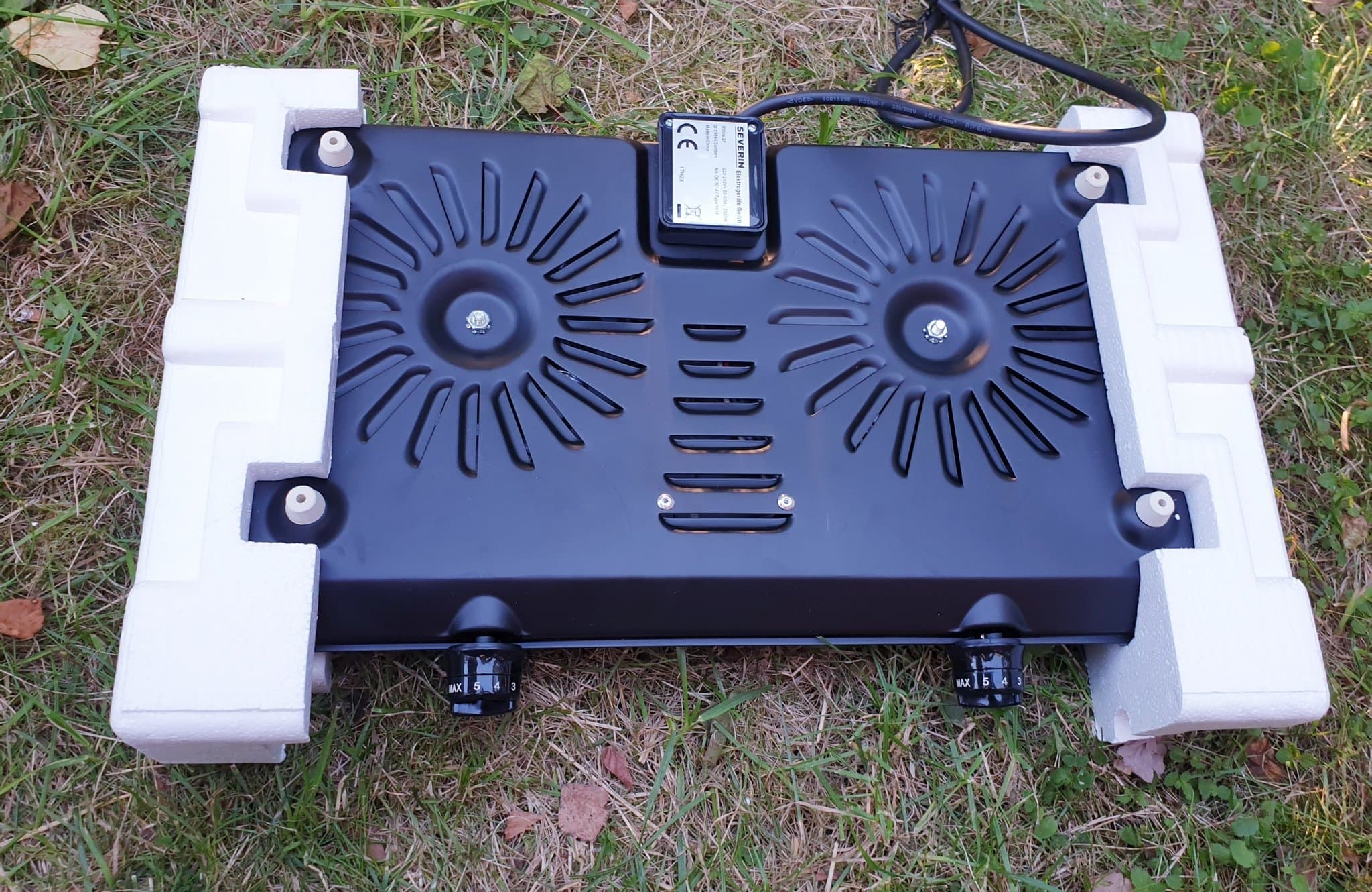 En ny dubbel kokplatta av märket Severin effekt 2500W