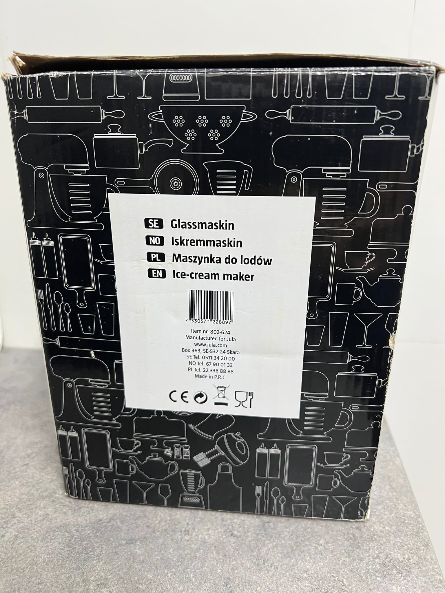 Glassmaskin - Menuett