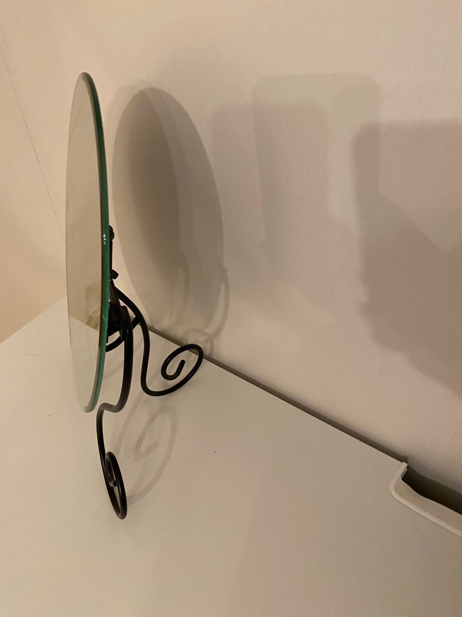 Ikea Bordspegel Hopfällbar rustik spegel