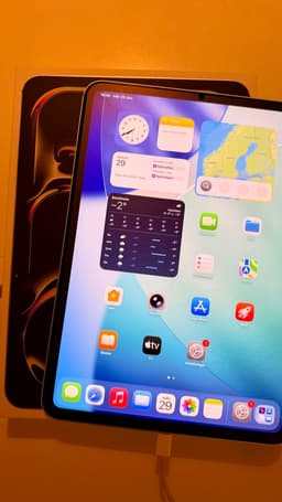 iPad Pro 11-inch (M4) Wi-Fi, 256GB (ny: 11500:-)