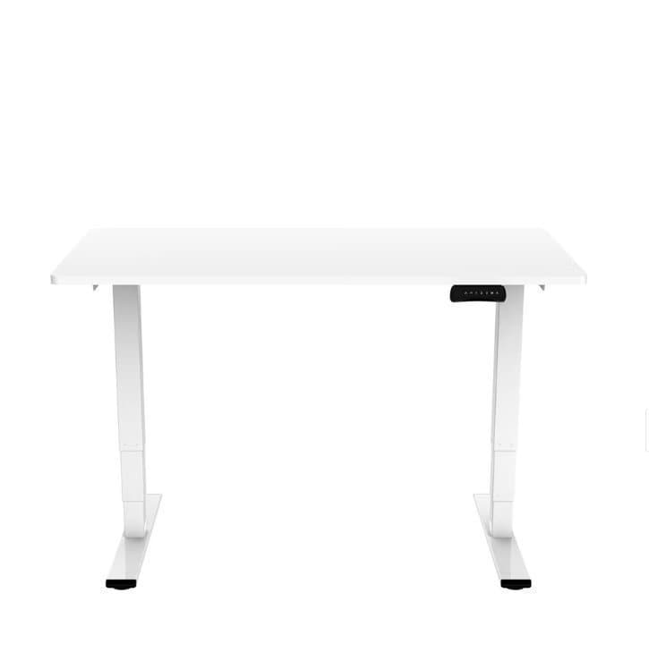 Prokord Höj- och sänkbart skrivbord 140x70 cm Vit - Nytt