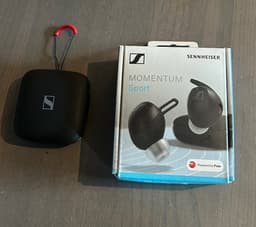 Sennheiser Momentum Sport trådlösa in-ear hörlurar