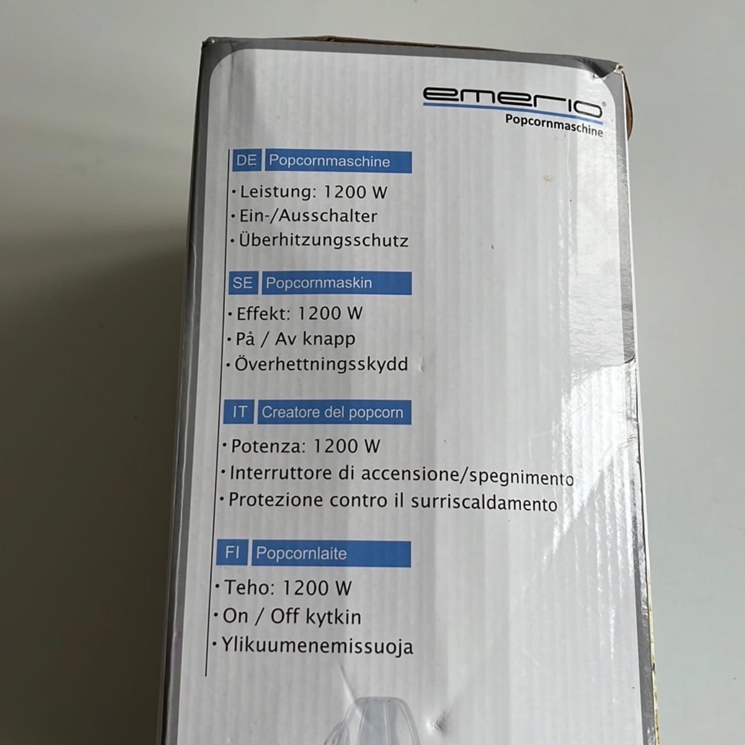 Emerio - Popcorn Maker