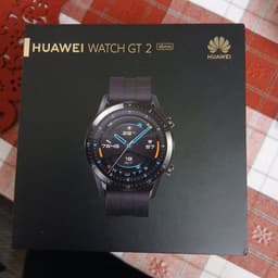 Huawei Watch GT 2 46mm Matte Black - Komplett med originalkartong och laddare