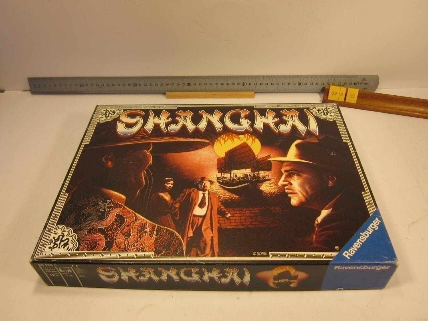 Shanghai, Ravensburger 1997, Komplett med innehåll i ospelat Nyskick