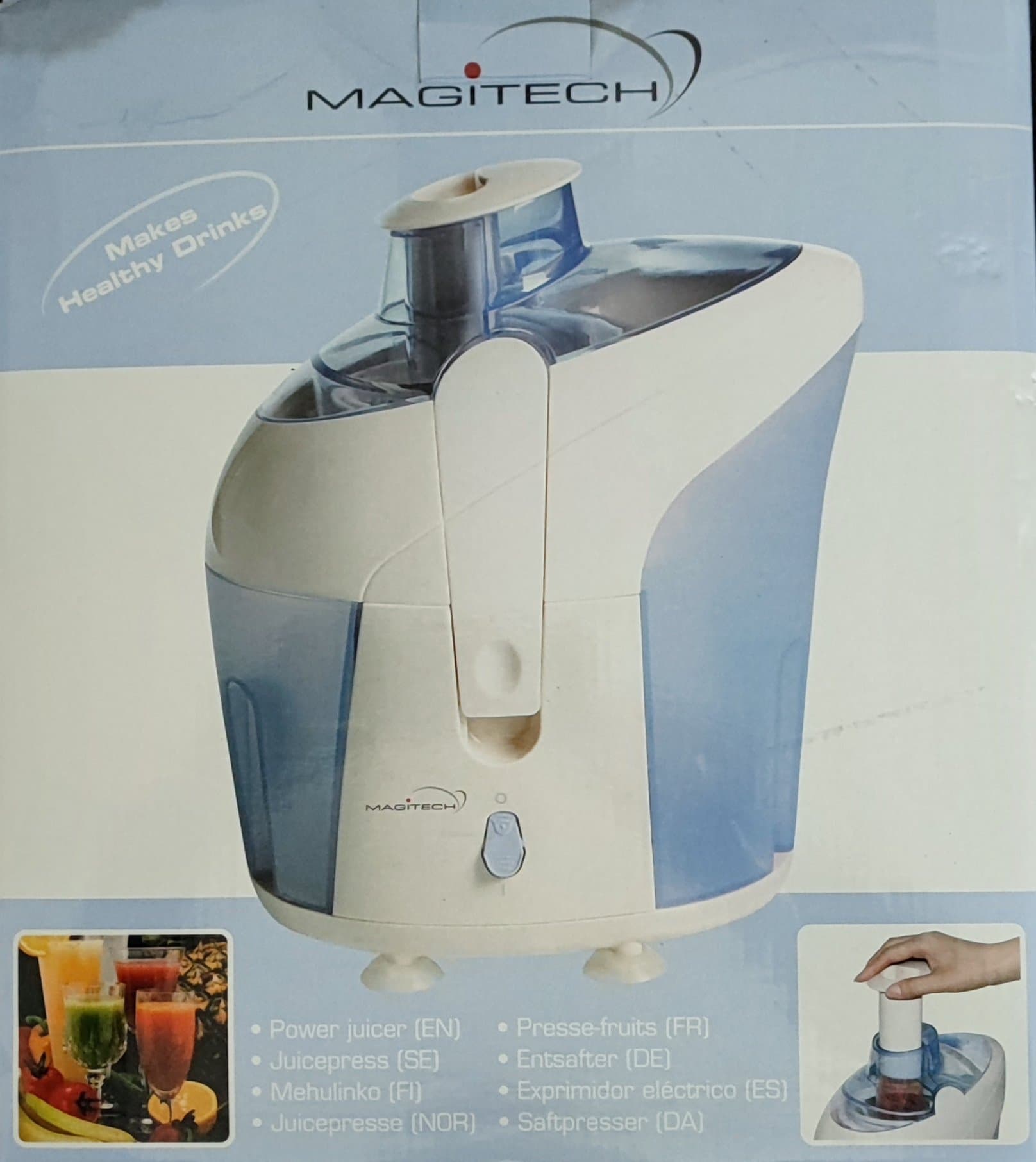 Magitech Juicepress - Frukt o bär Centrifug - samfrakt