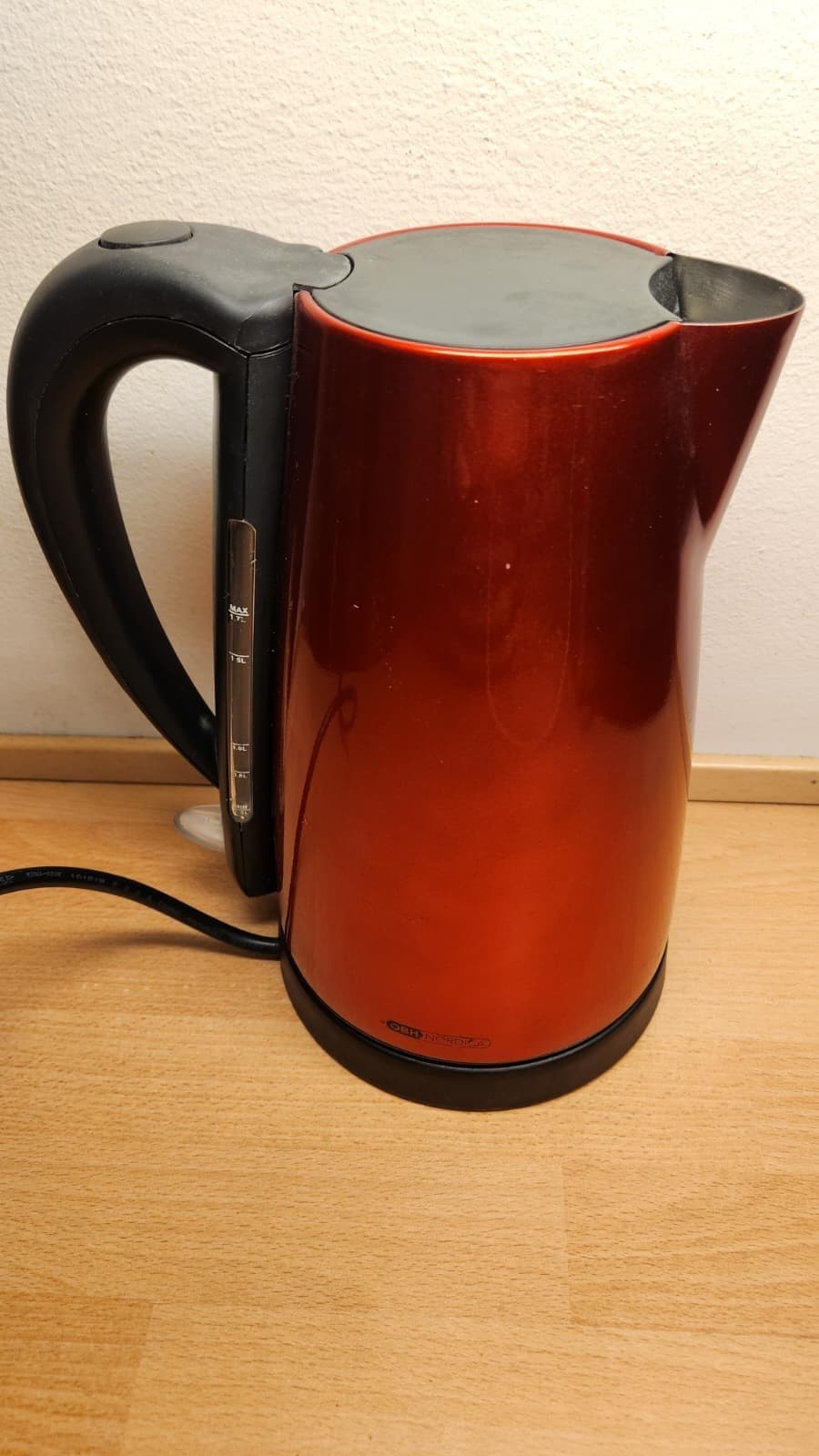 OBH Nordica Vattenkokare 1,7L - Chili Red