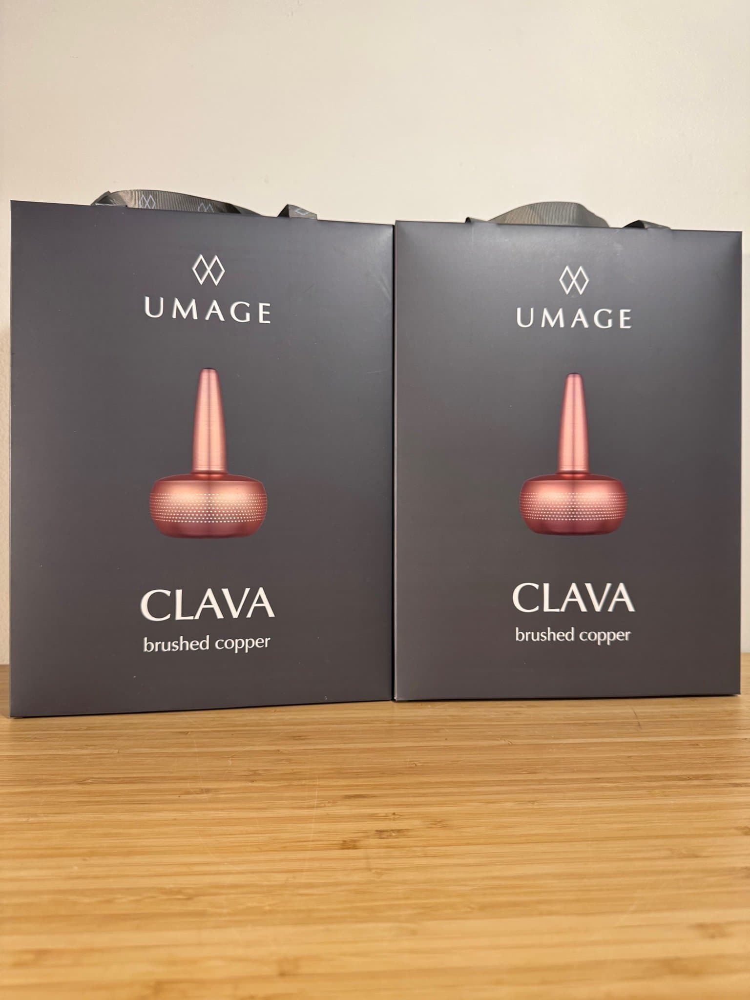 2 Nye Umage - Clava pendel/Lampeskärm - Borstad Koppar