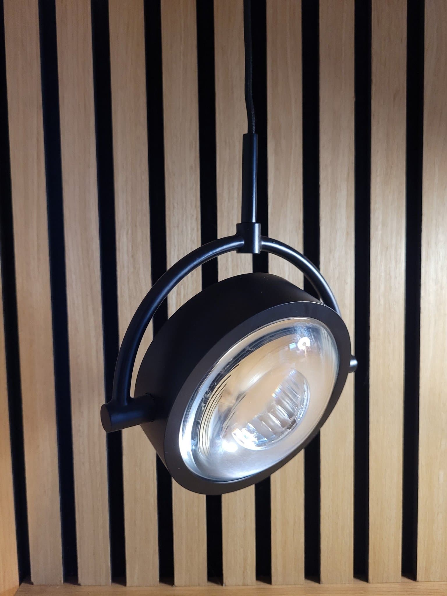 ANTIDARK Pendellampa med justerbar LED-spot