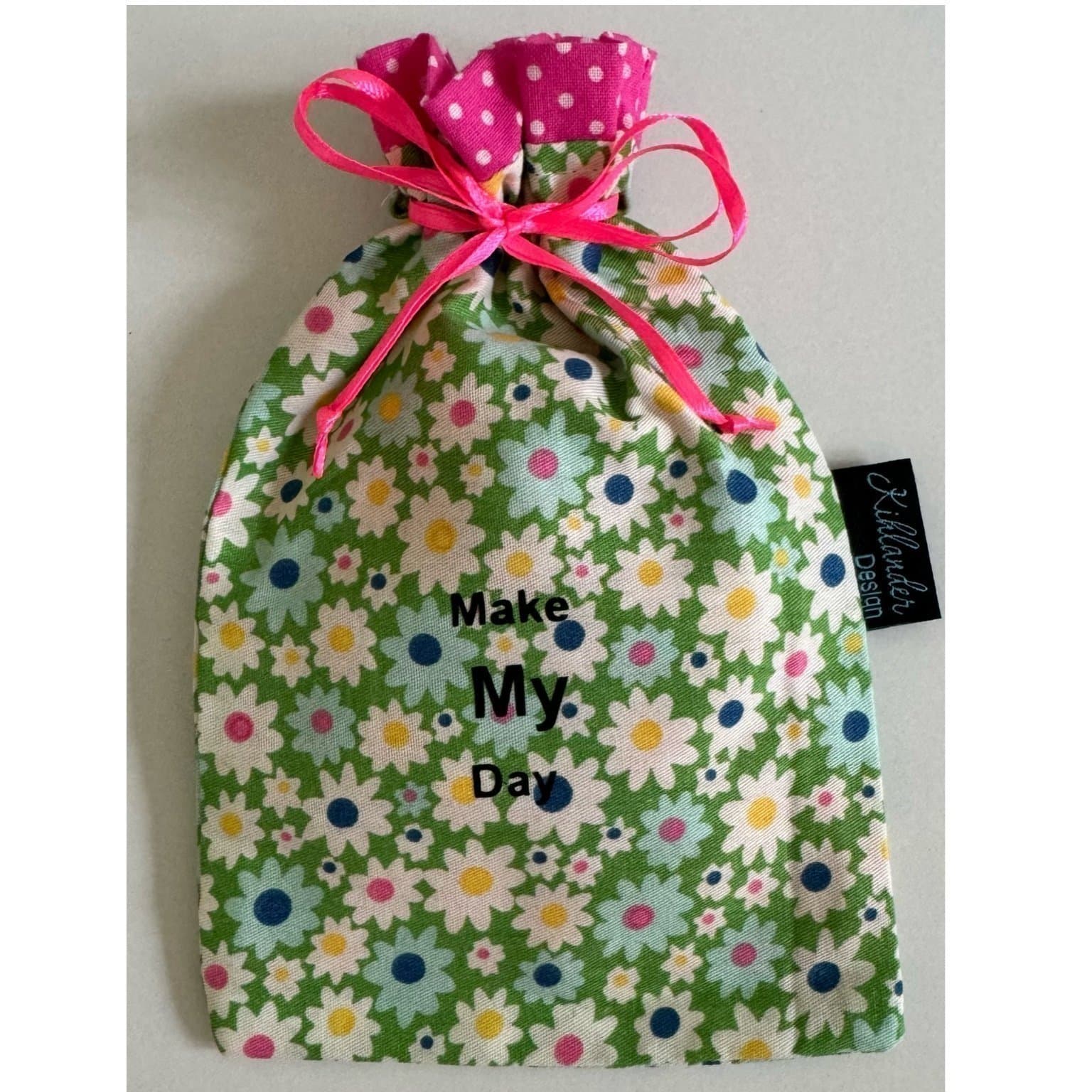 Tygpåse med sminkpads återanvändningsbara