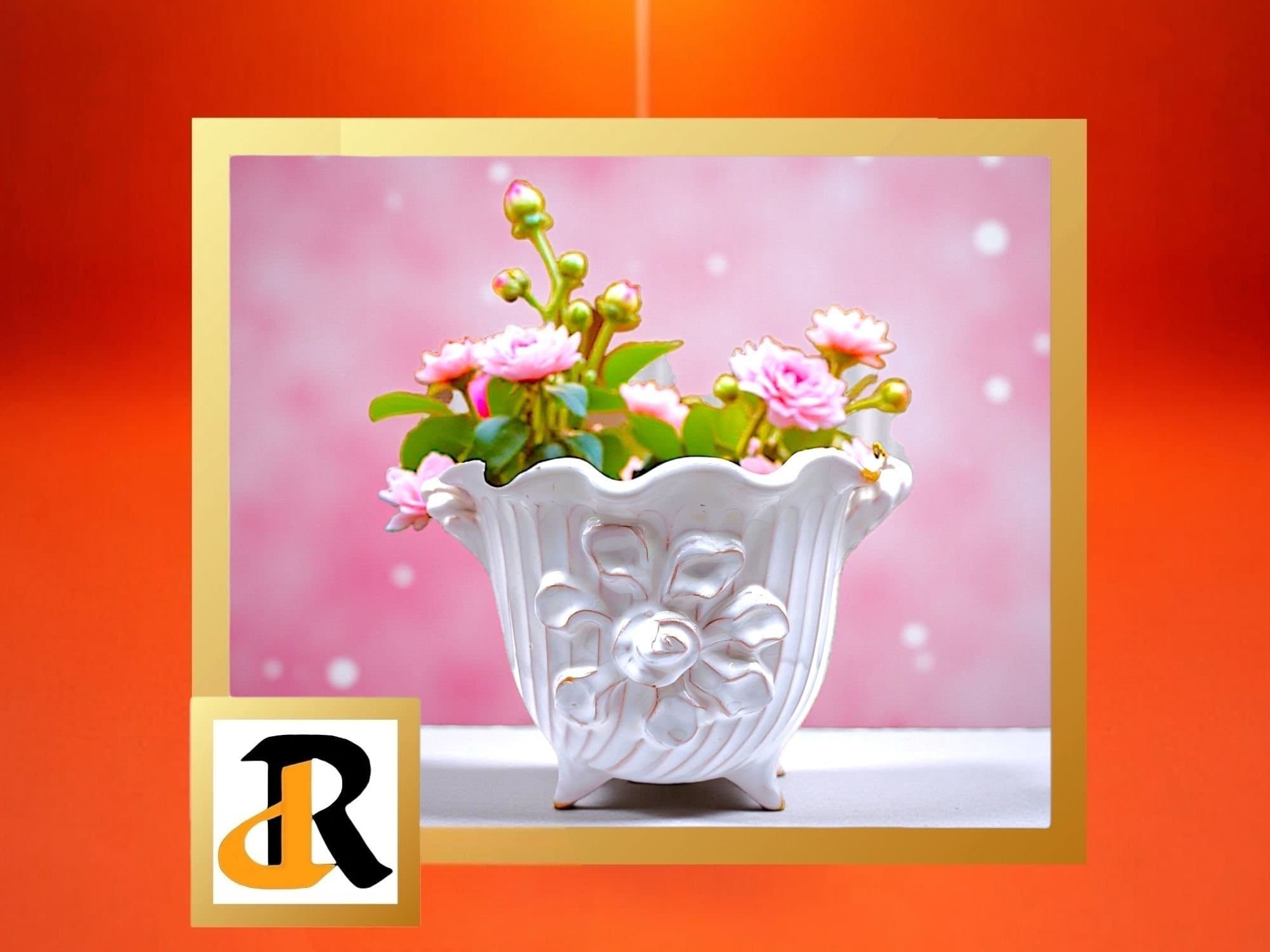 Blomkrukor från Torben Danmark 96 design Carl Petersen i Humlebæk, keramik kruka