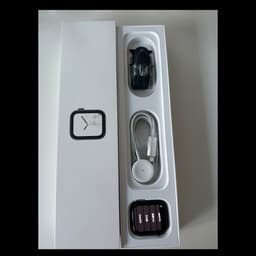 Jättefin 100% batterihälsa Apple Watch SE 44mm GPS Aluminium generation 2