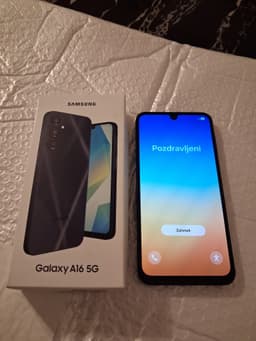 Samsung Galaxy A16 5G 128GB Blåsvart