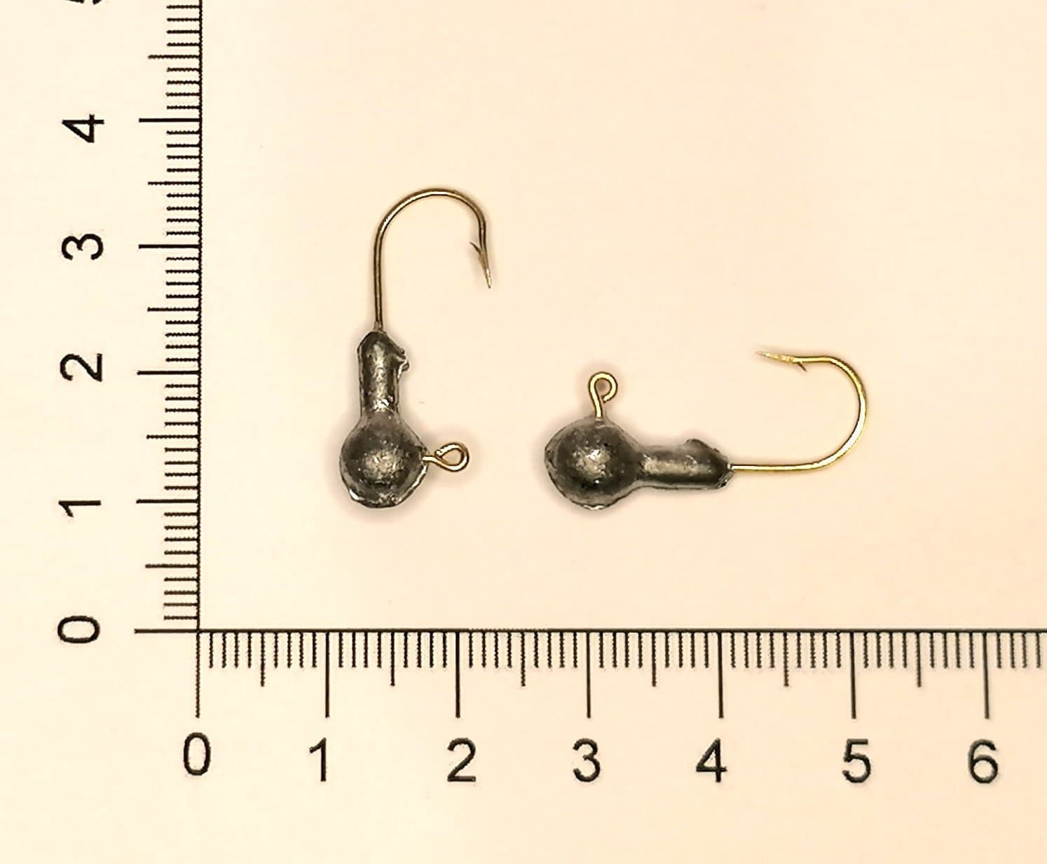 400 st. eagleclaw jigheads. (ca. 2 gram)