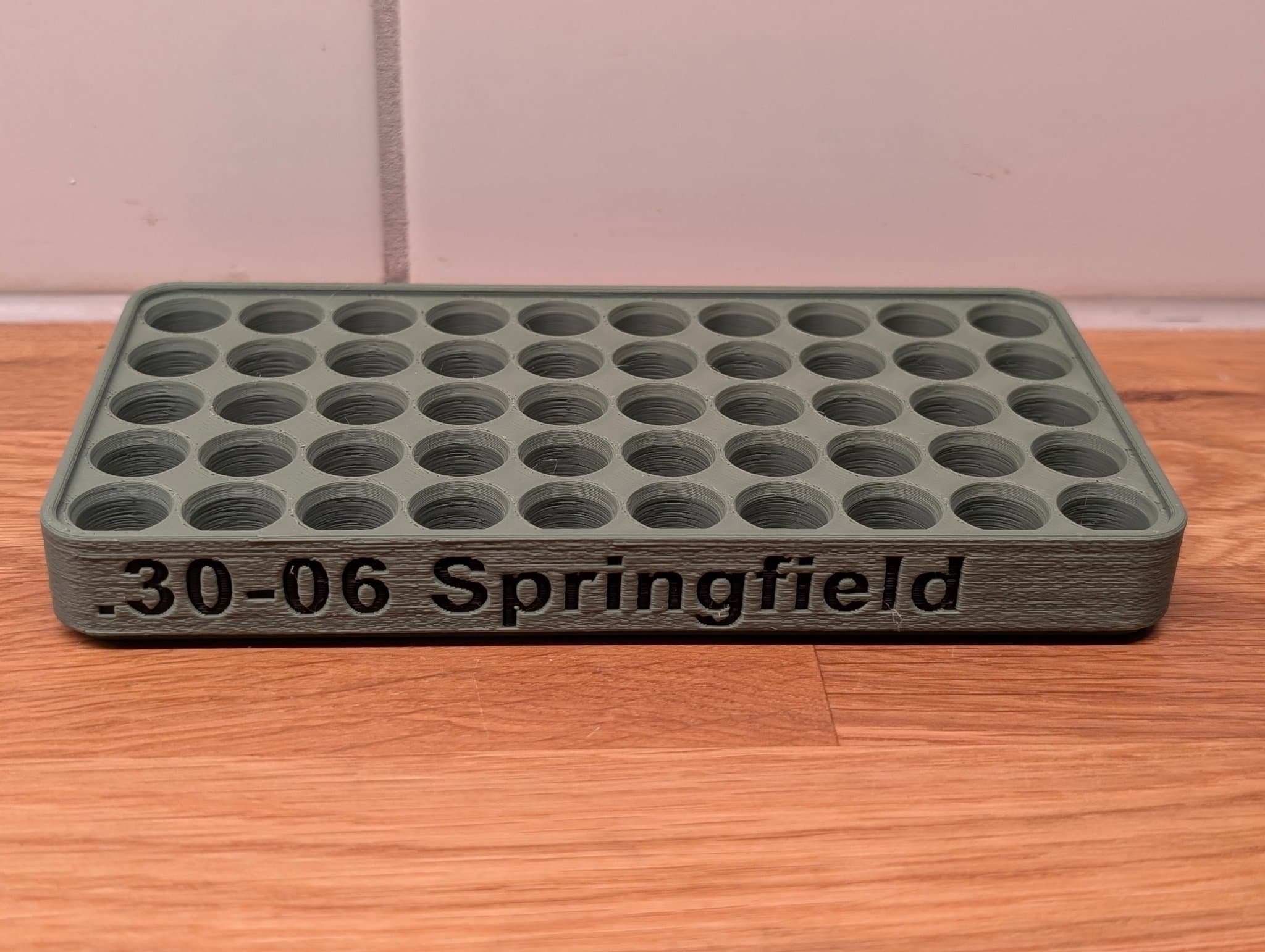 30-06 Springfield - laddbricka