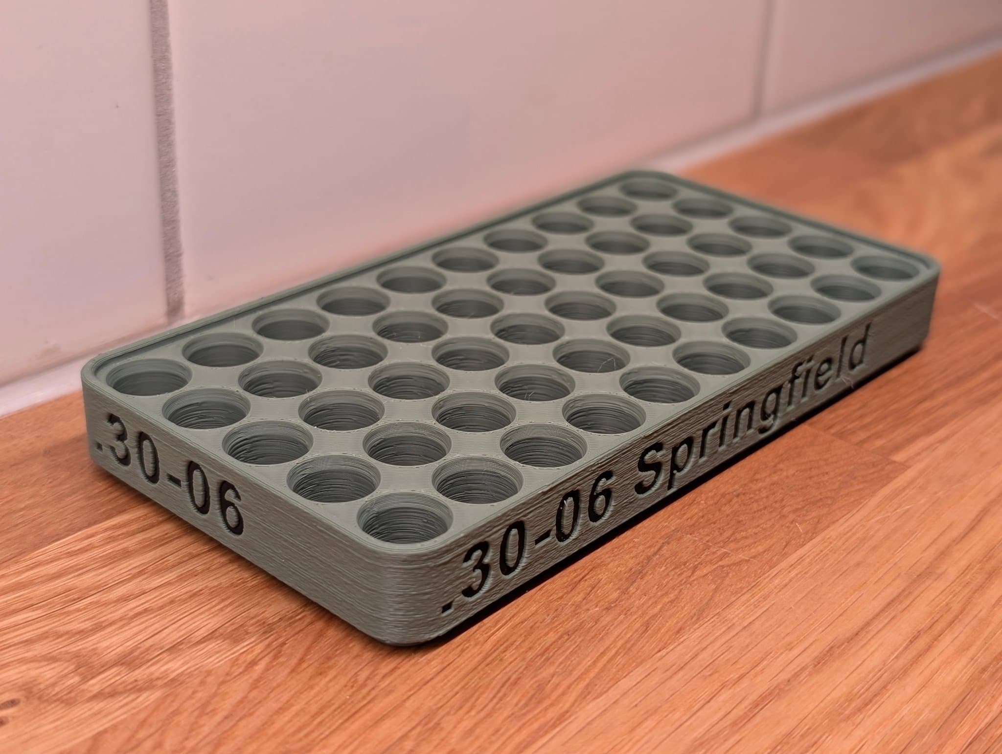 30-06 Springfield - laddbricka