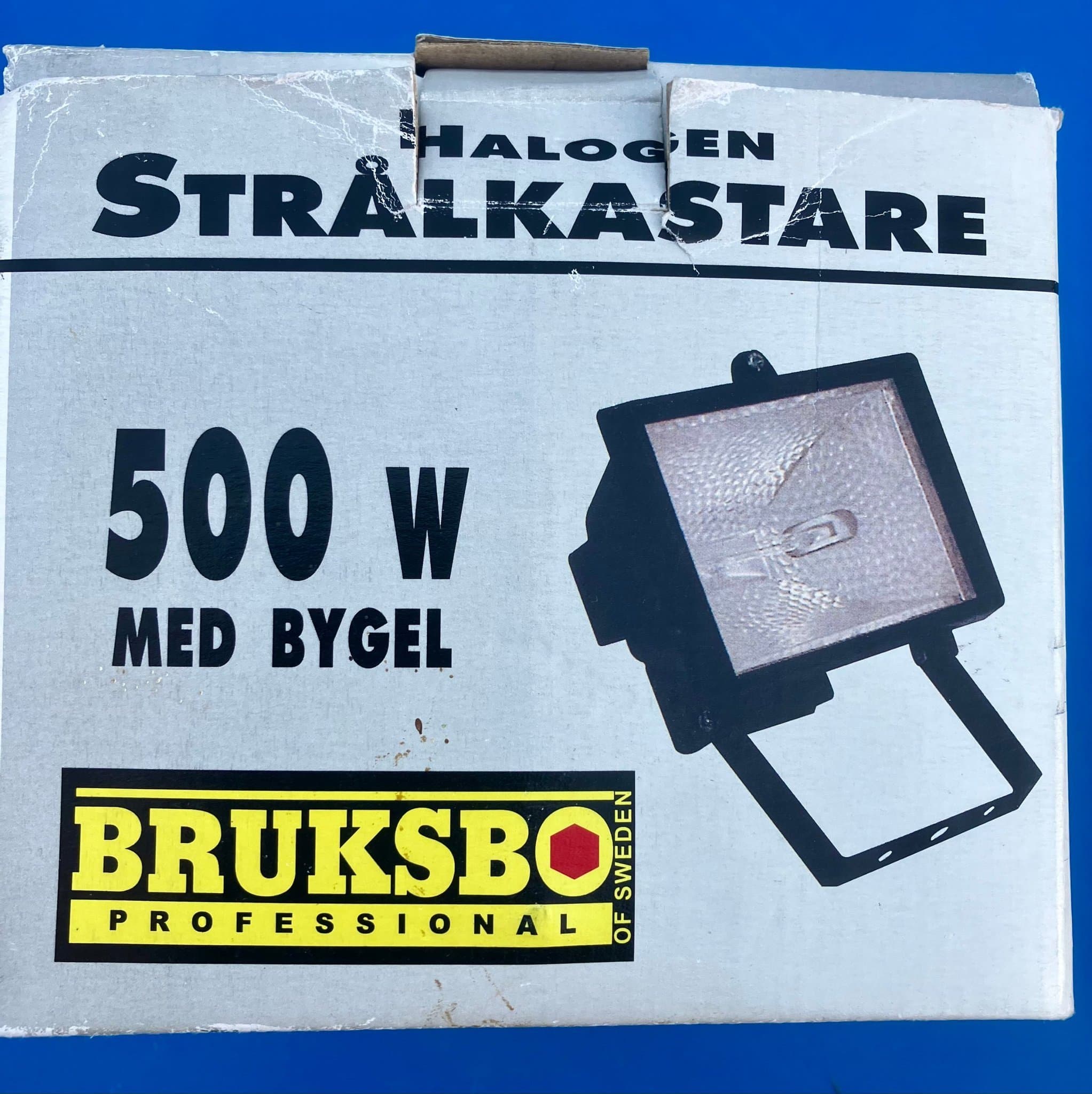 Halogen Strålkastare 500W - Bruksbo Professional