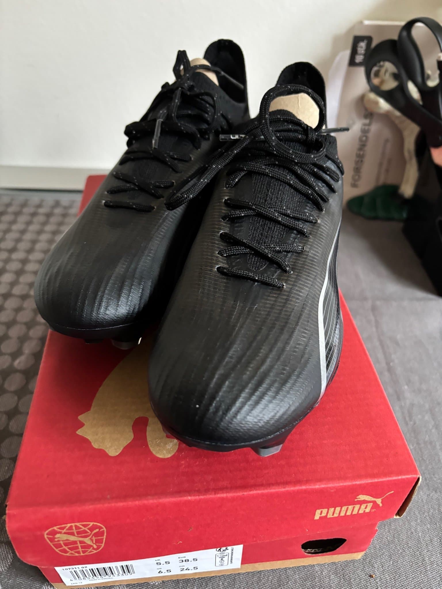 Puma Ultra Ultimate FG/AG Fotbollsskor Svart EUR 38.5