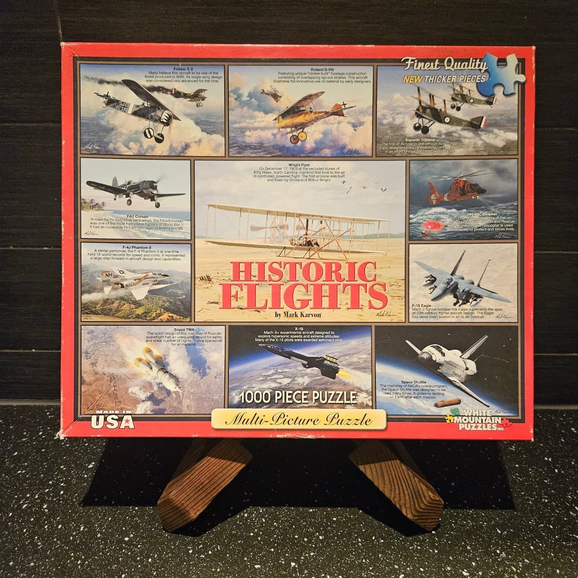 Historic Flights – Mark Karvon – White Mountain – Utgånget samlarpussel