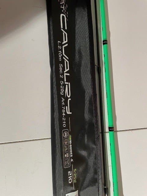 diamant dmt fiskespö av modellen cavalry 2,10 cm