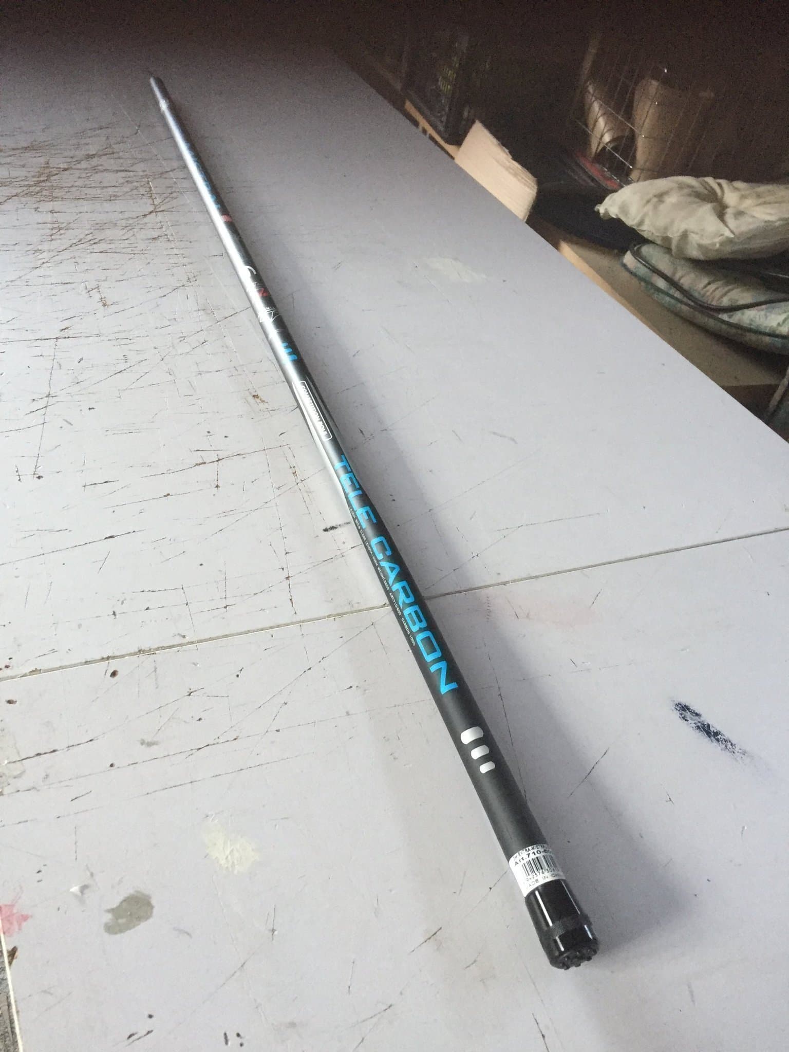 DIAMANT MISTRAL TELE CARBON POLE METSPÖN CARBON 8 METER VÄGER 0,460GRAMr