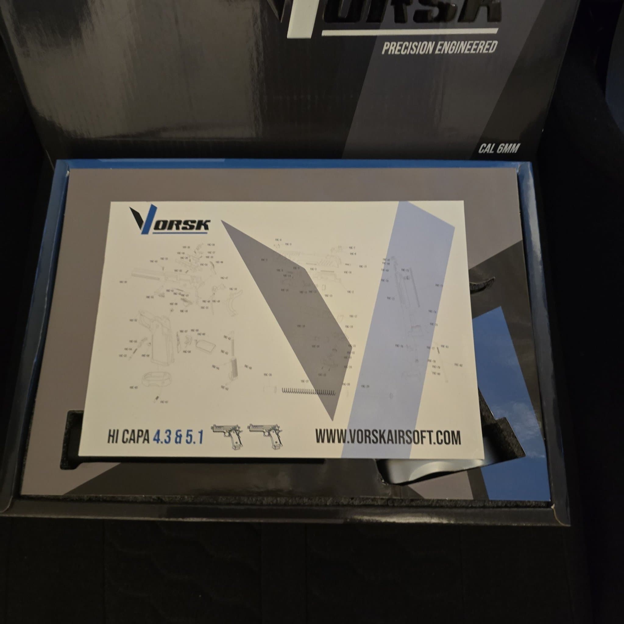 Vorsk Hi Capa 4.3 Airsoft Pistol