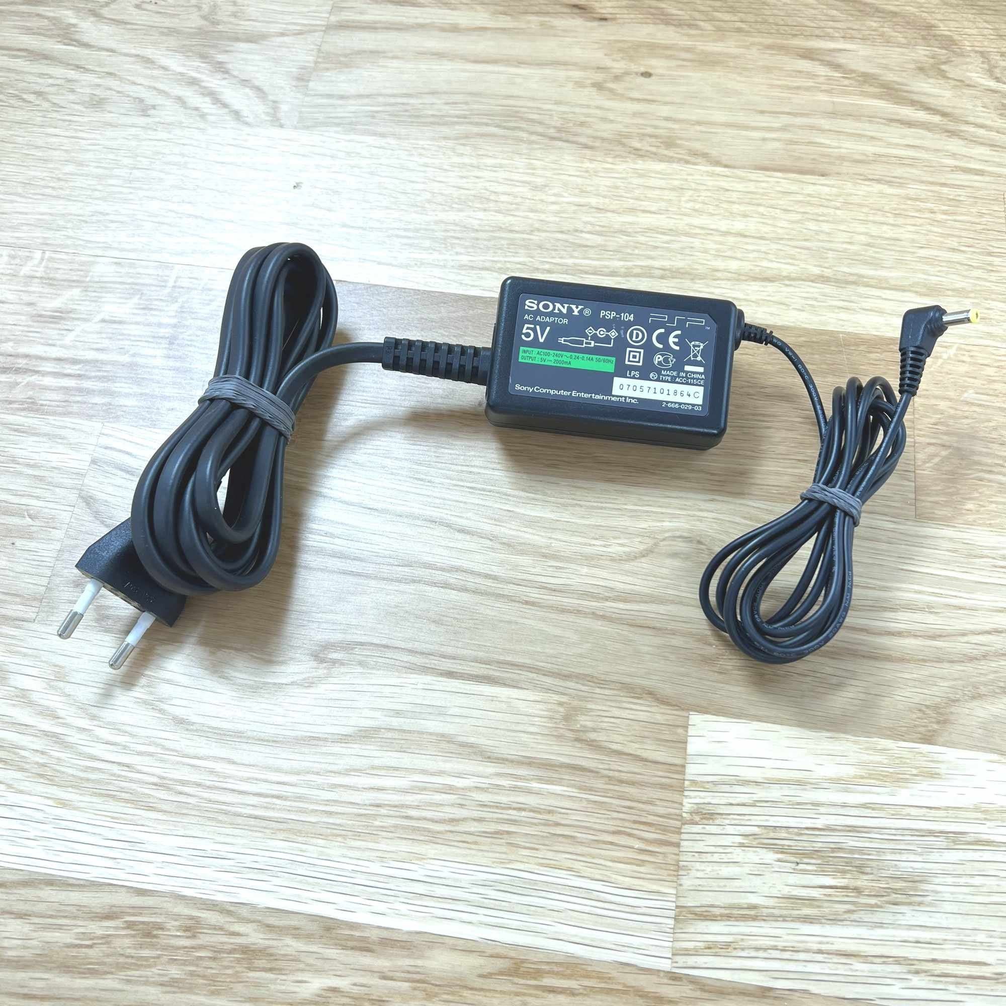 Laddare / AC adapter till PSP (1000, 2000, 3000) Sony Original 5V | Bra skick