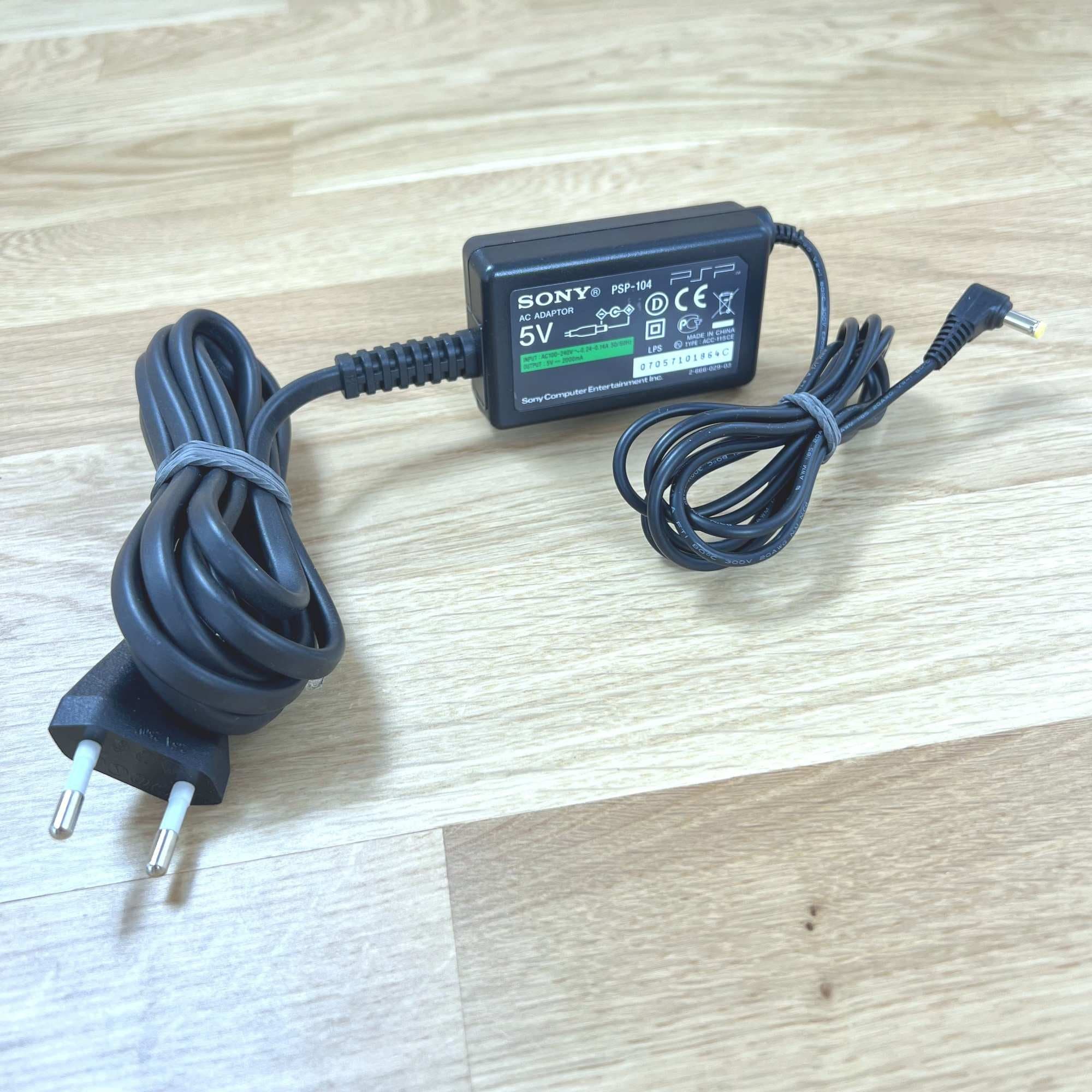 Laddare / AC adapter till PSP (1000, 2000, 3000) Sony Original 5V | Bra skick