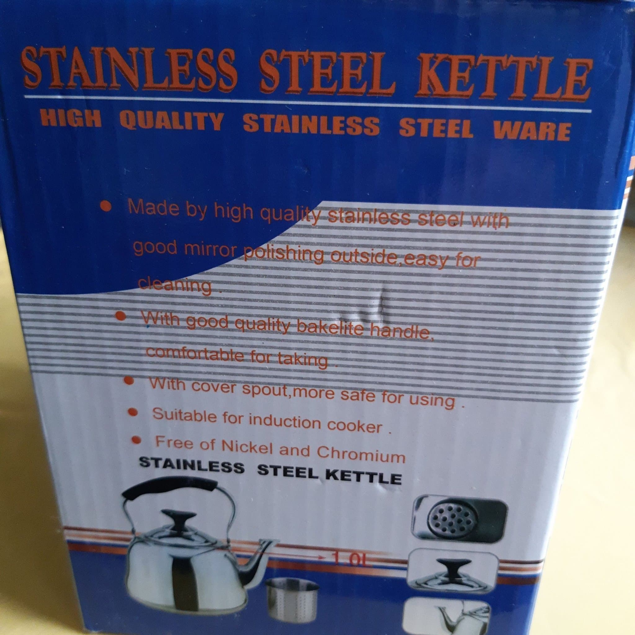 Wesong Vattenkokare - Rostfritt Stål