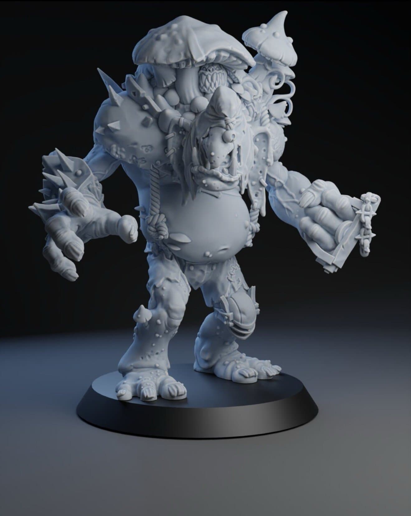 Fearsome Fungitz Troll, Blood Bowl,Dungeon bowl Fantasy football