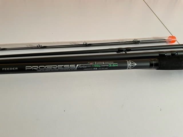 DIAMMANT CARP PROGRESS FEDDER CARBON 3.60 METER VÄGER 0,440GRAM