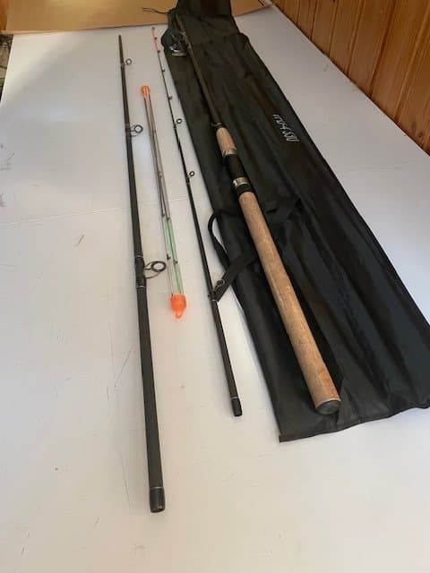 windblade black fox tfd-4 carp fedder carbon 3,30 meter väger 0,600 gram