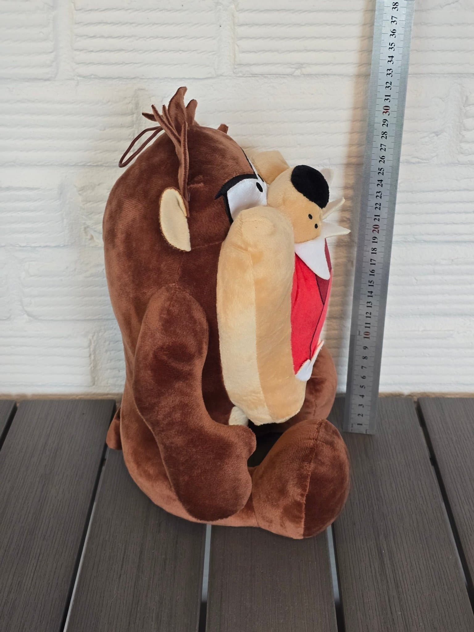 Ny stor nalle Looney Tunes taz tasmanian devil 30cm.