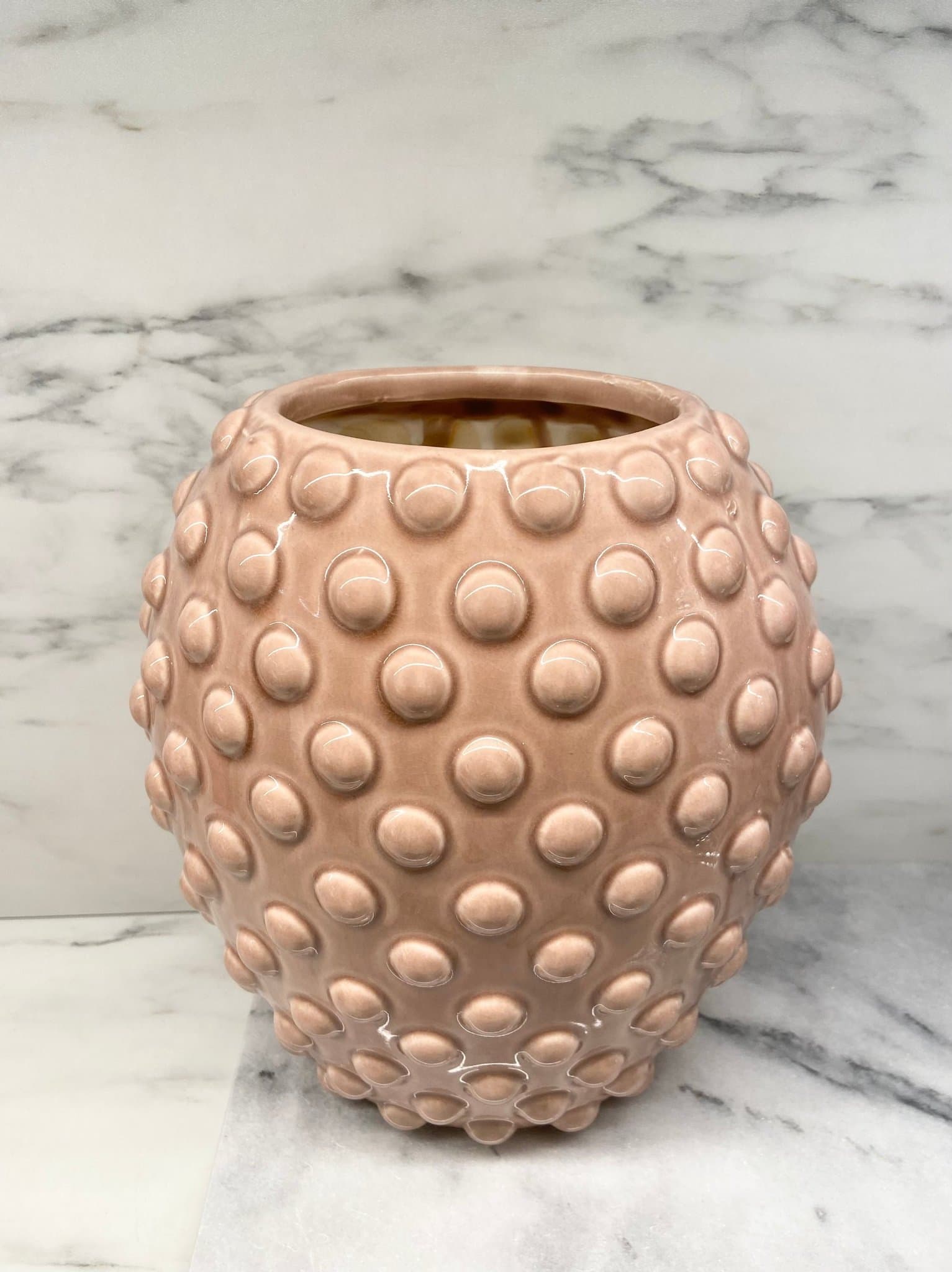 Stjernsund Vas Bouble 25cm Oval Rosa Bubblor