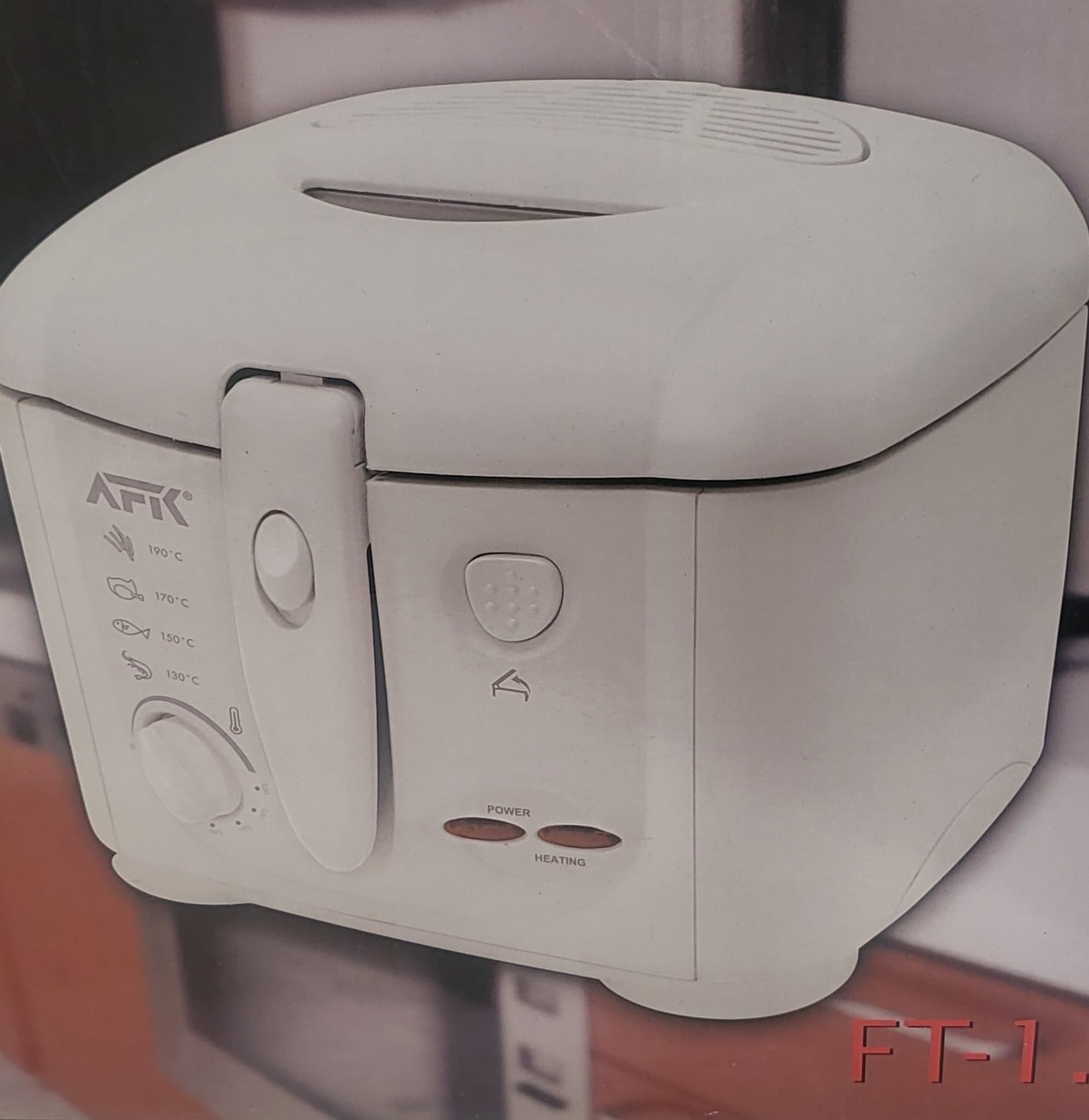 AFK fritös - Fritteuse - Deep Fryer FT-1.2 Oanvänt