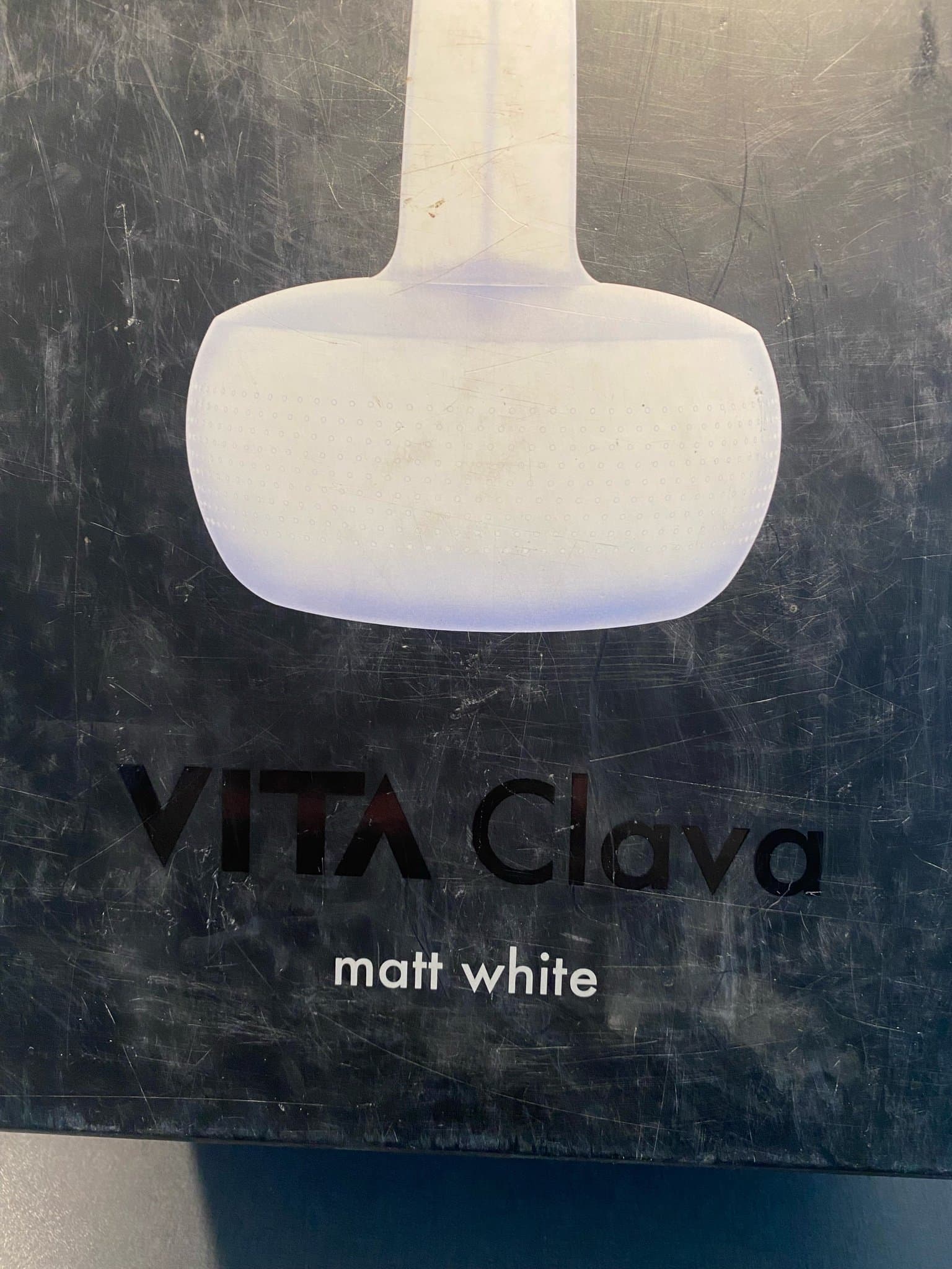 VITA Clava Matt Vit Lampa