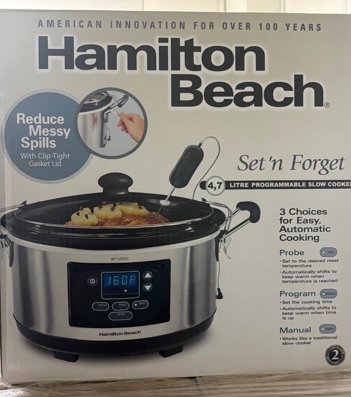 Hamilton Beach Set 'n Forget Slow Cooker