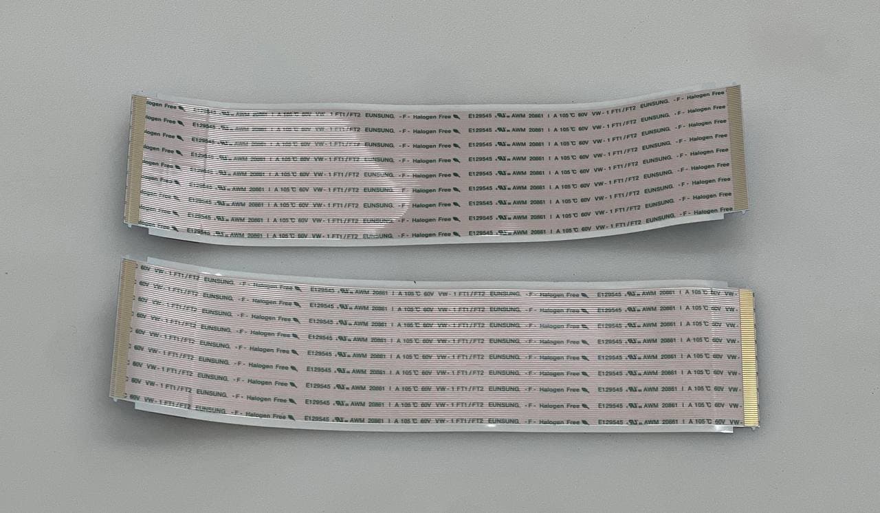 LG 32LQ63806LC Smart TV Flex Cables – EUSUNG E129545 AWM 20861 105C 60V FT1/FT2