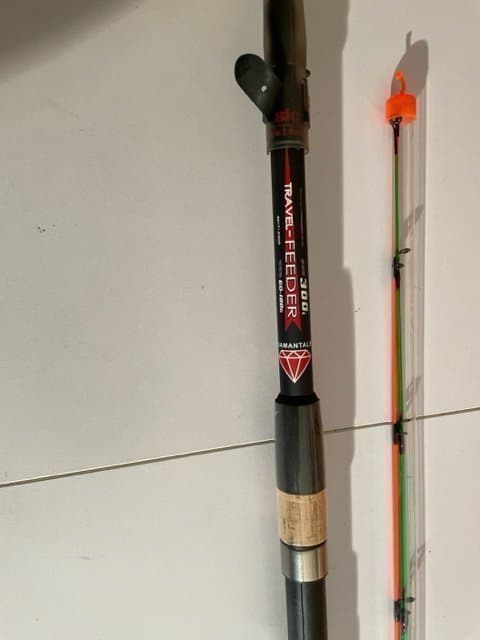 DIAMMANT CARP TELESKAP TRAVEL-FEDDER CARBON 3.30 METER VÄGER 0,410GRAM