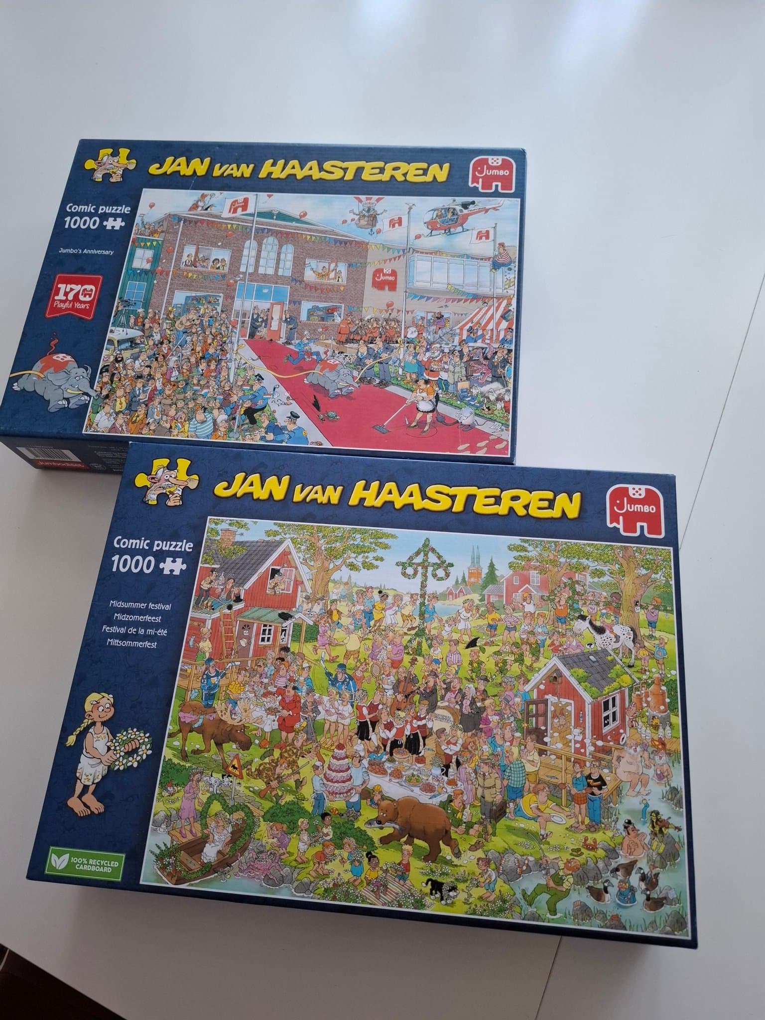 Jan van Haasteren Pussel 1000 Bitar x 2