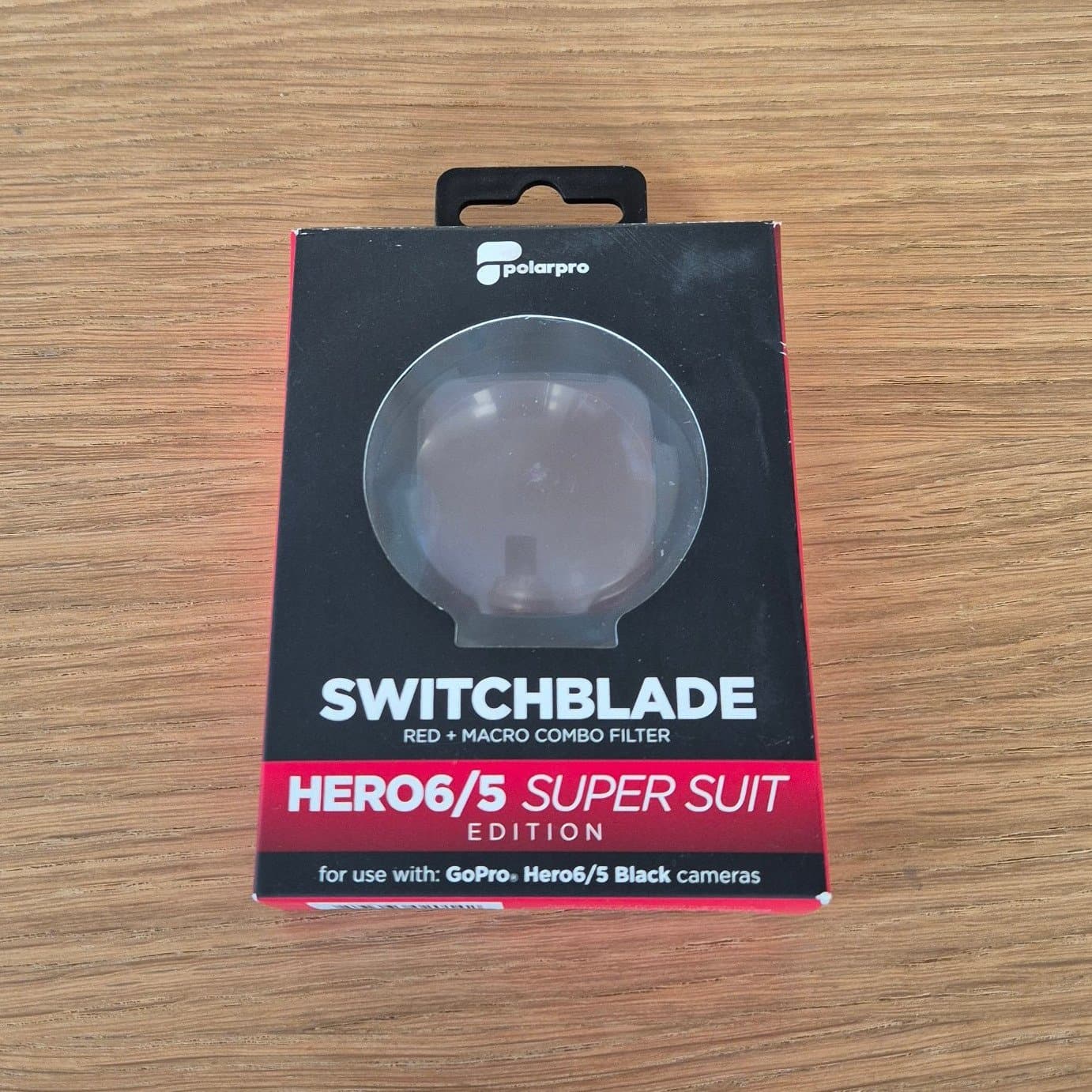 PolarPro Switchblade Röd + Makro Kombifilter för GoPro Hero5/6/7 Super Suit