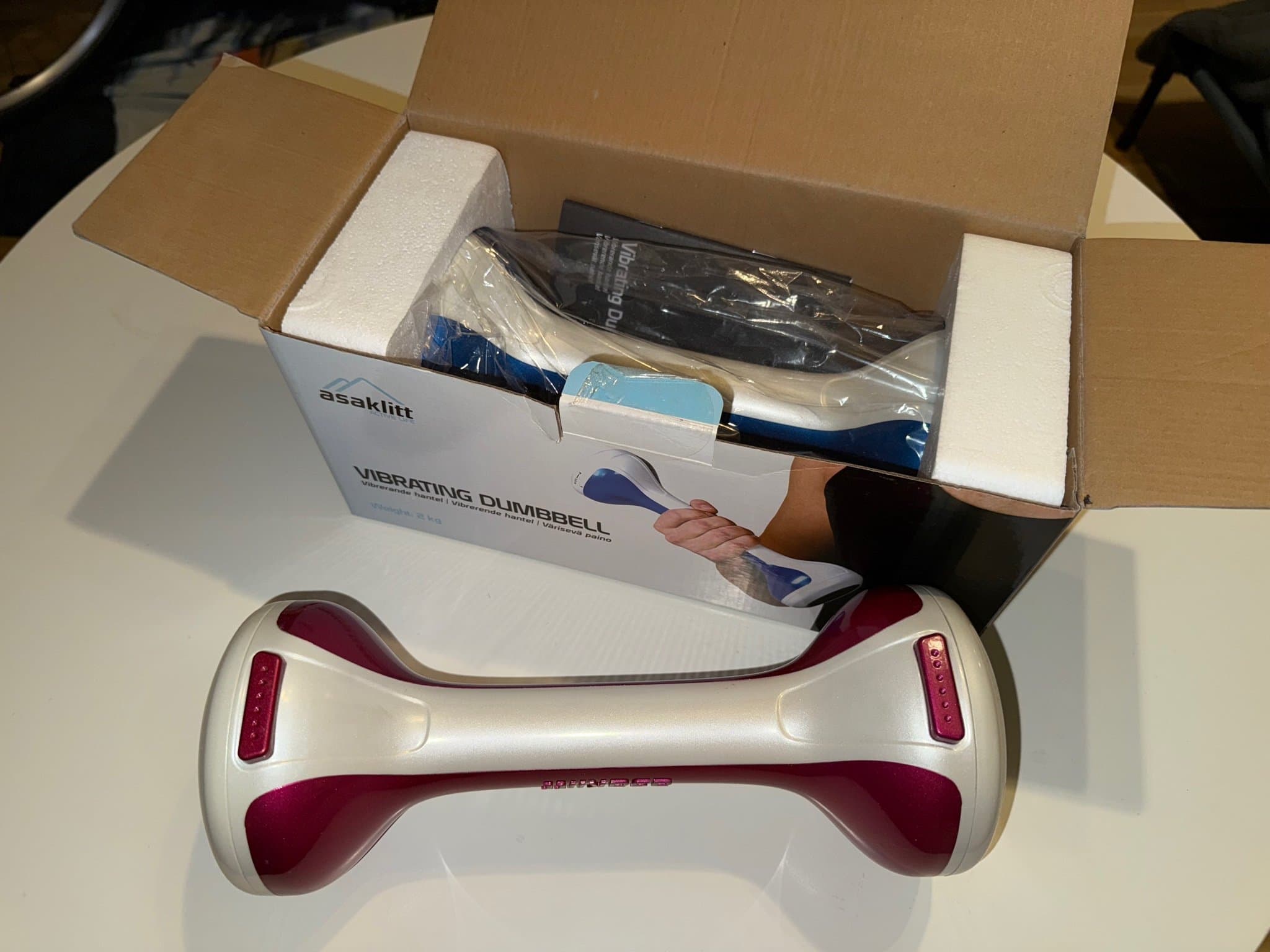 Asaklitt Vibrerande Hantlar